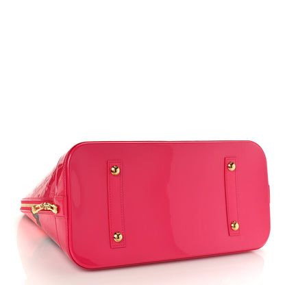 Louis Vuitton Vernis Roses Alma GM Rose Pop 4 of 8