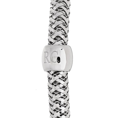 Roberto Coin 18K White Gold Primavera Flex Bangle Bracelet 4 of 4