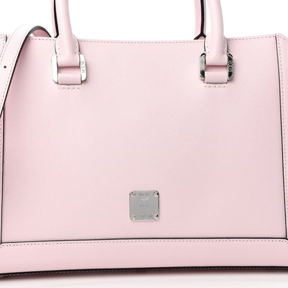 MCM Saffiano Nuovo Tote Chalk Pink 9 of 9