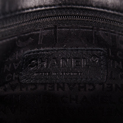 Chanel Lambskin Quilted Shoulder Flap Black 6 of 7