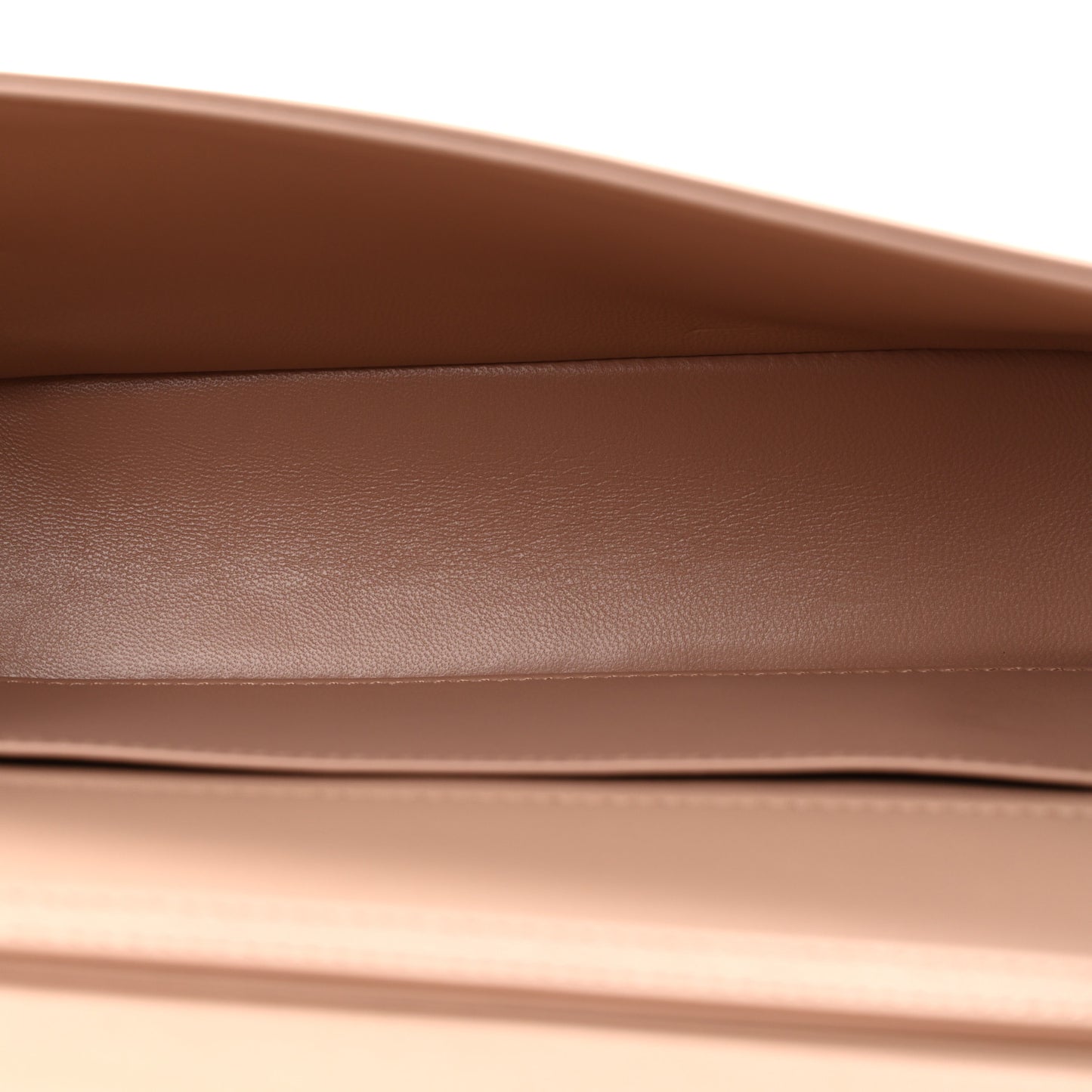 Calfskin Enamel Vlogo Loco Shoulder Bag Rose Cannelle