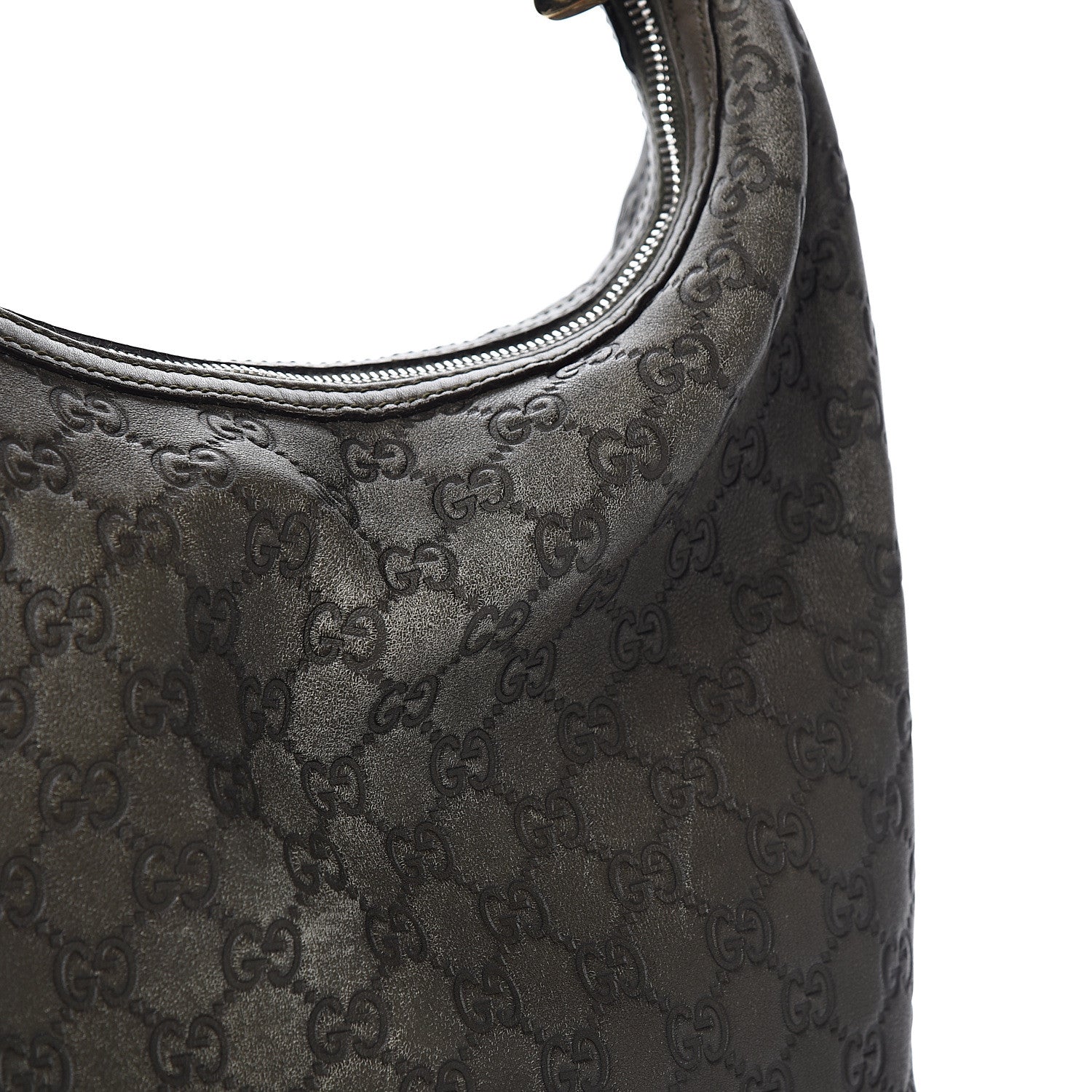 Gucci Guccissima Large GG Twins Hobo Olive Green 13 of 13