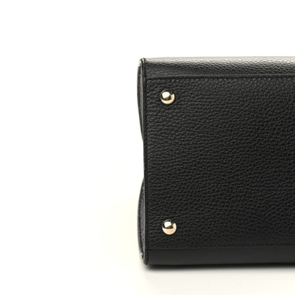 Gucci Dollar Calfskin Large Soho Top Handle Satchel Black 7 of 8