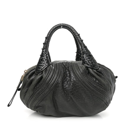 Fendi Nappa Nuvolata Tortuga Spy Bowler Black 1 of 11