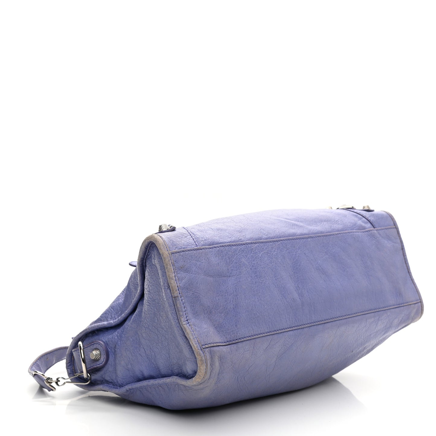 Agneau Giant 12 Silver Hardware City Mauve Light Mauve