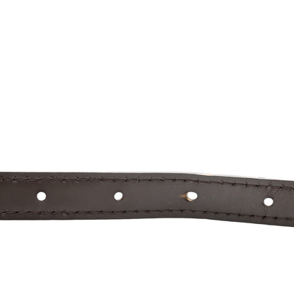 Louis Vuitton Calfskin 16mm Adjustable Shoulder Strap Brown 3 of 4