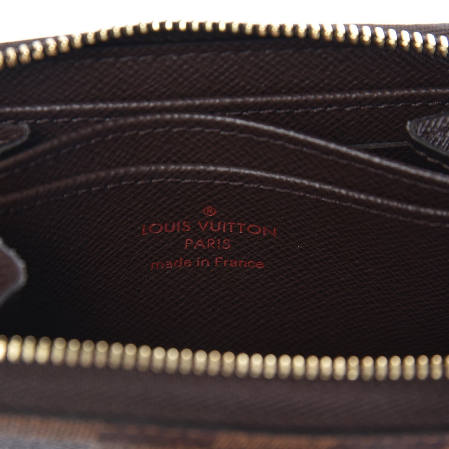 Damier Ebene Zippy Coin Purse