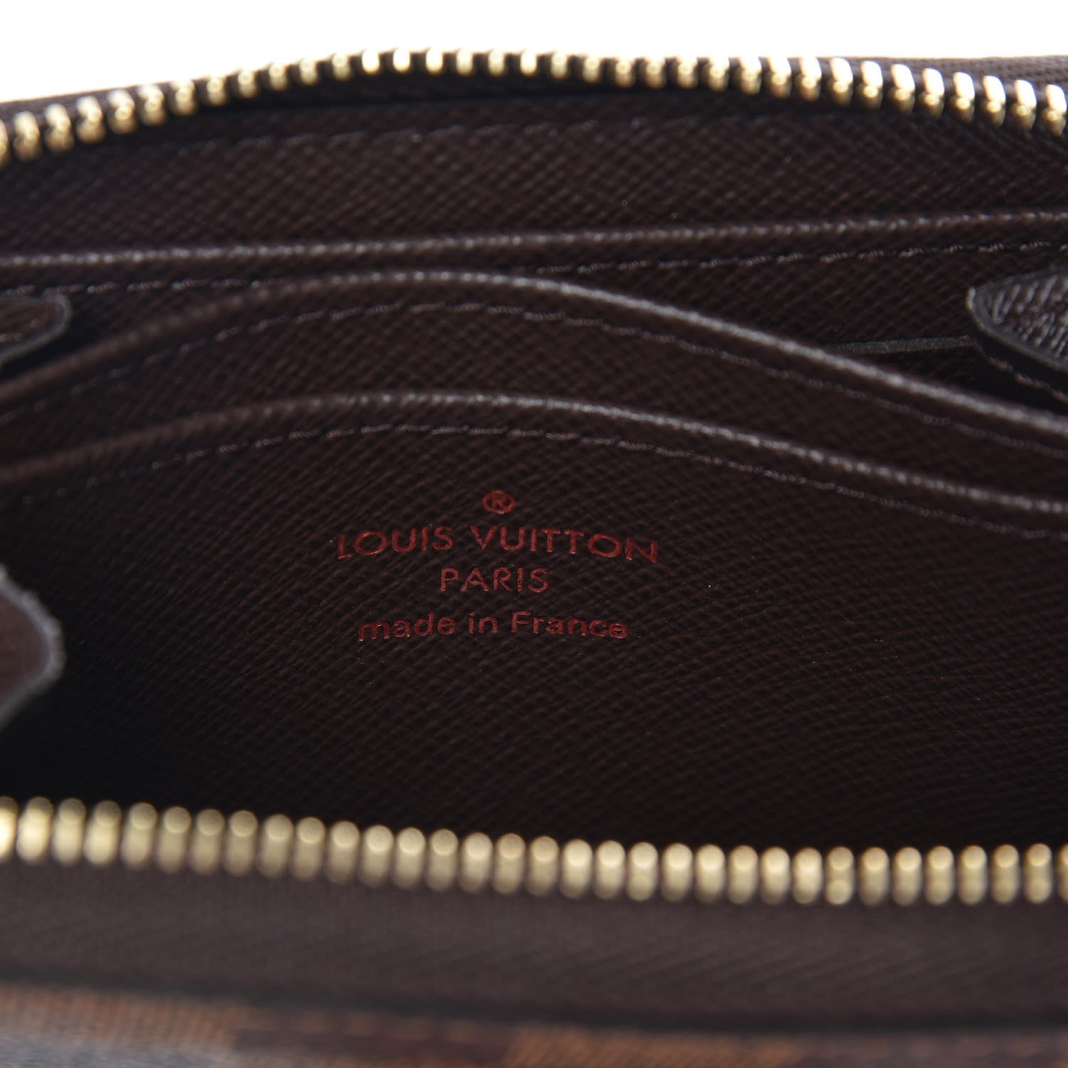 Louis Vuitton Damier Ebene Zippy Coin Purse 6 of 7