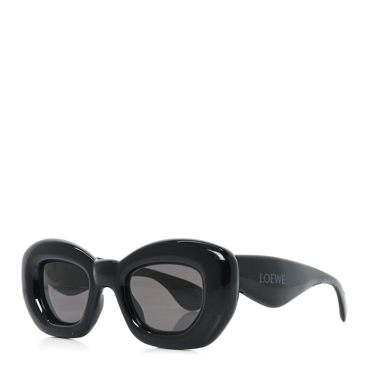 Loewe Acetate Inflated Cat Eye Sunglasses LW401171 Black 1 of 6