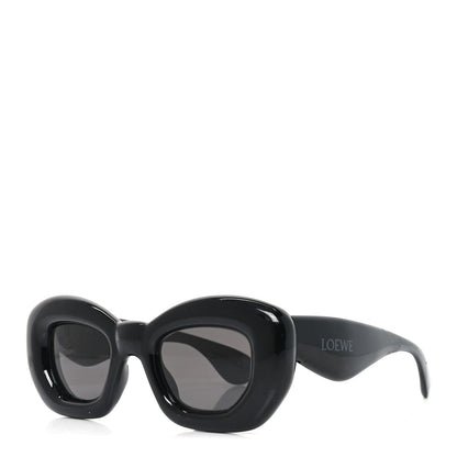 Loewe Acetate Inflated Cat Eye Sunglasses LW401171 Black 1 of 6