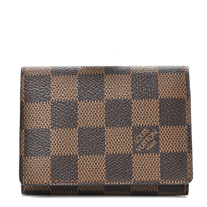Louis Vuitton Damier Ebene Business Card Holder 1 of 6