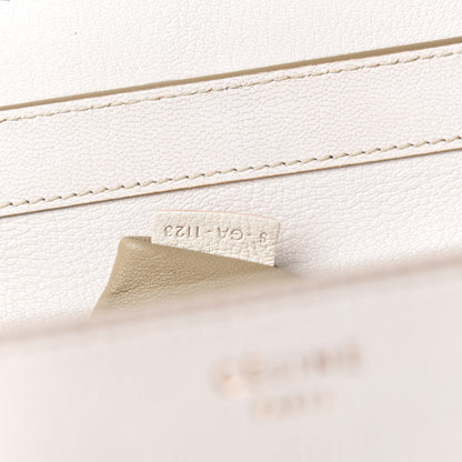 Celine Goatskin Mini Luggage White 19 of 20
