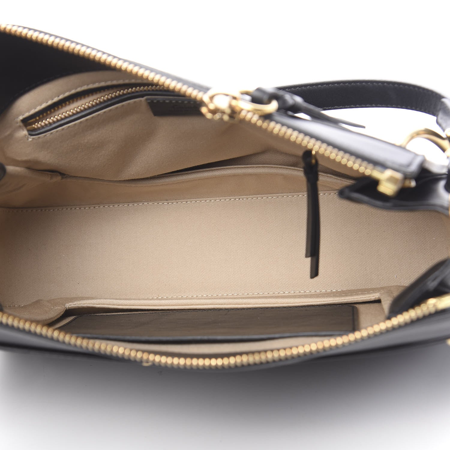 Chloe Calfskin Suede Medium Roy Bag Black 5 of 9