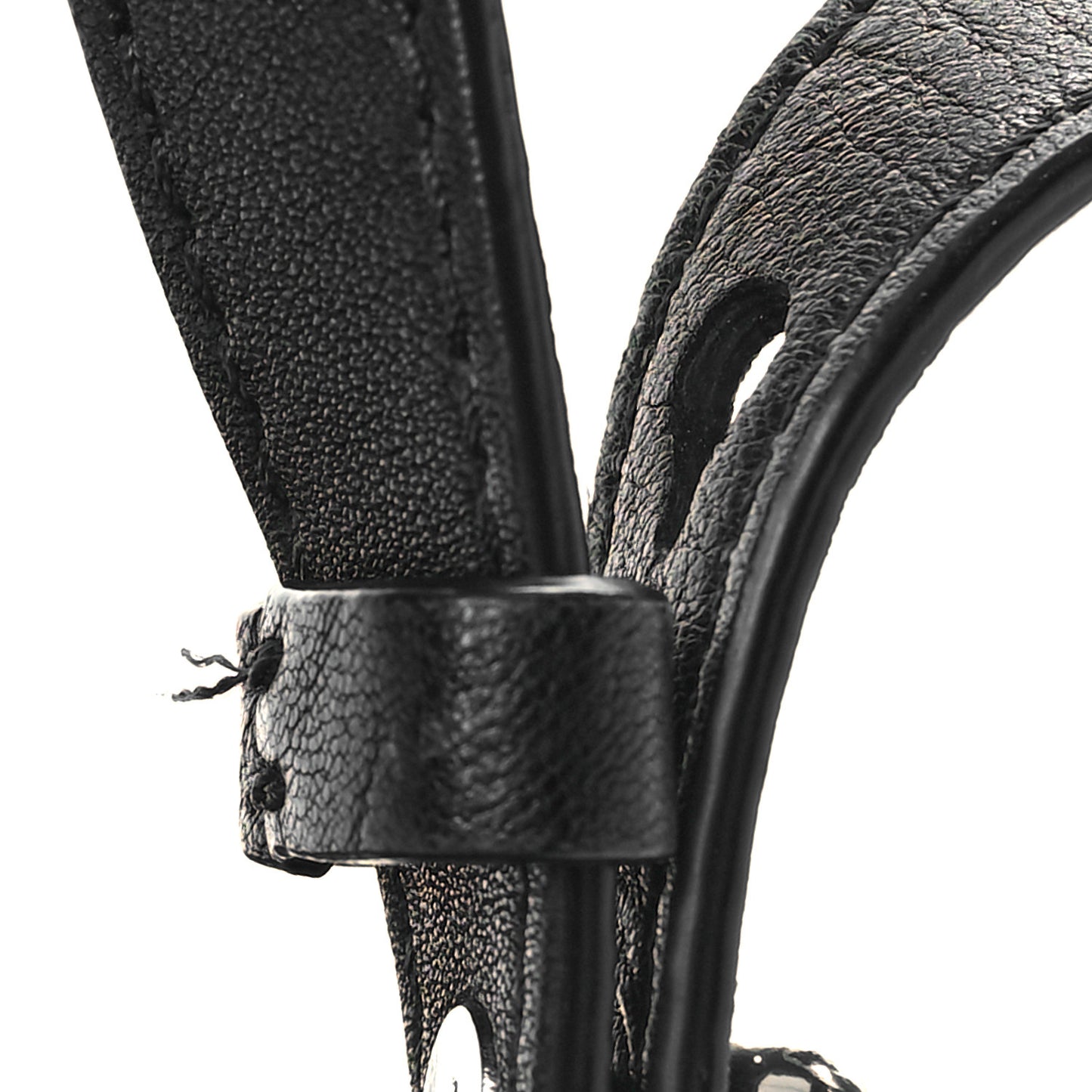 Lambskin Marti Backpack Bag Washed Black Rhodium Hardware