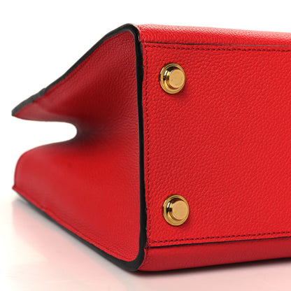 Louis Vuitton Taurillon City Steamer PM Black Rouge 8 of 9