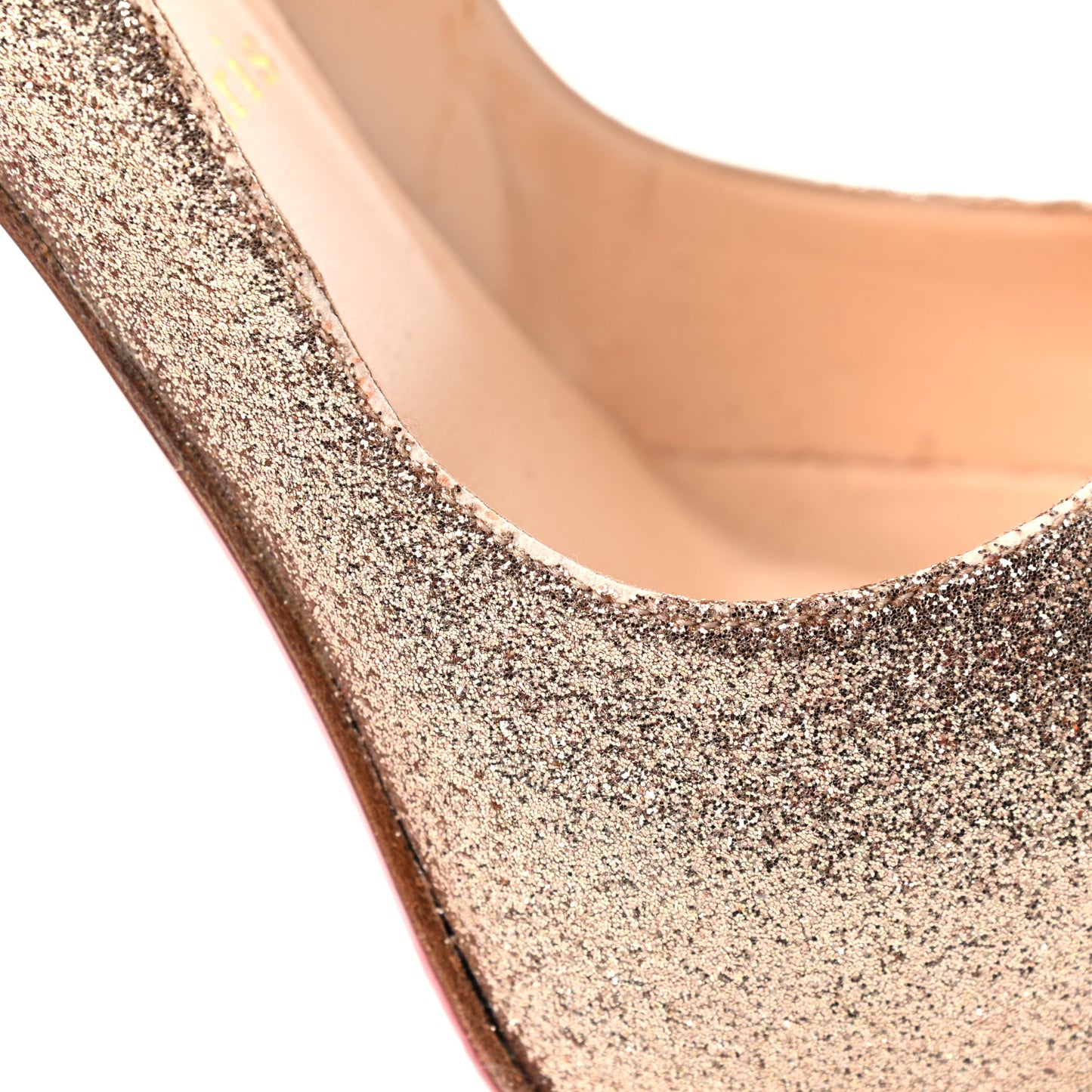 Glitter Vendome 120 Pumps 37 Gold