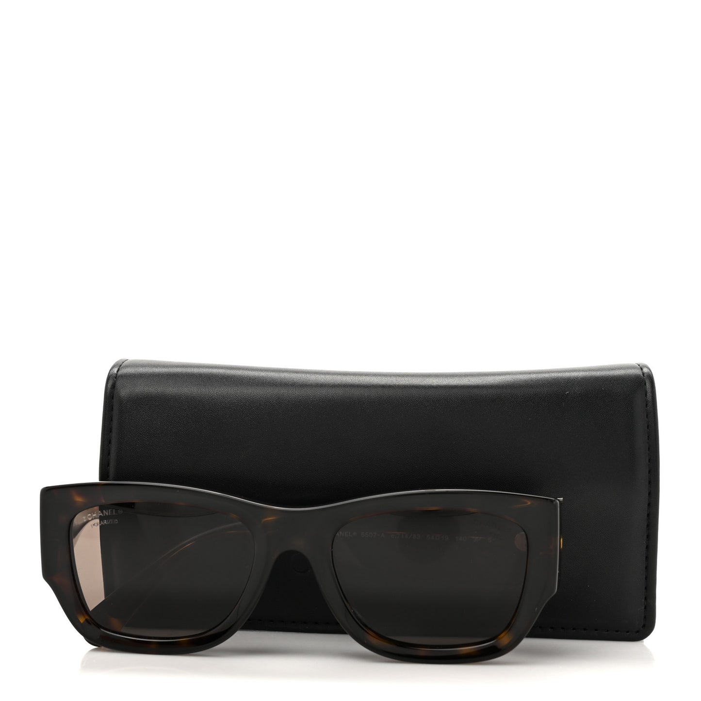 Acetate Rectangle Sunglasses 5507-A Tortoise