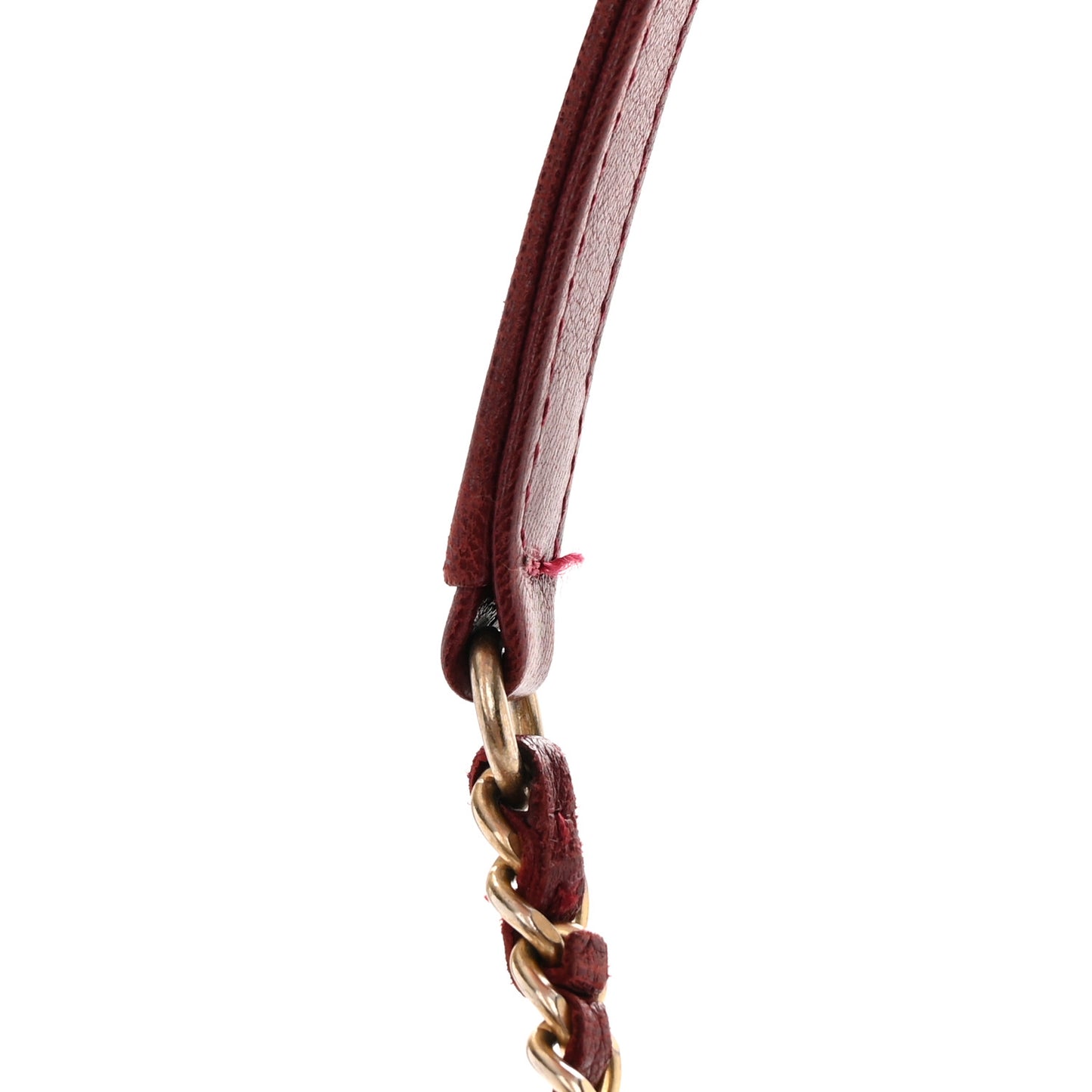 Lambskin Quilted Jumbo Coco Vintage Flap Burgundy