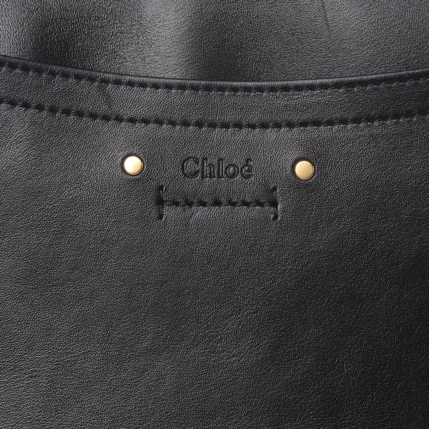 Chloe Calfskin Suede Small Roy Bag Black 6 of 8