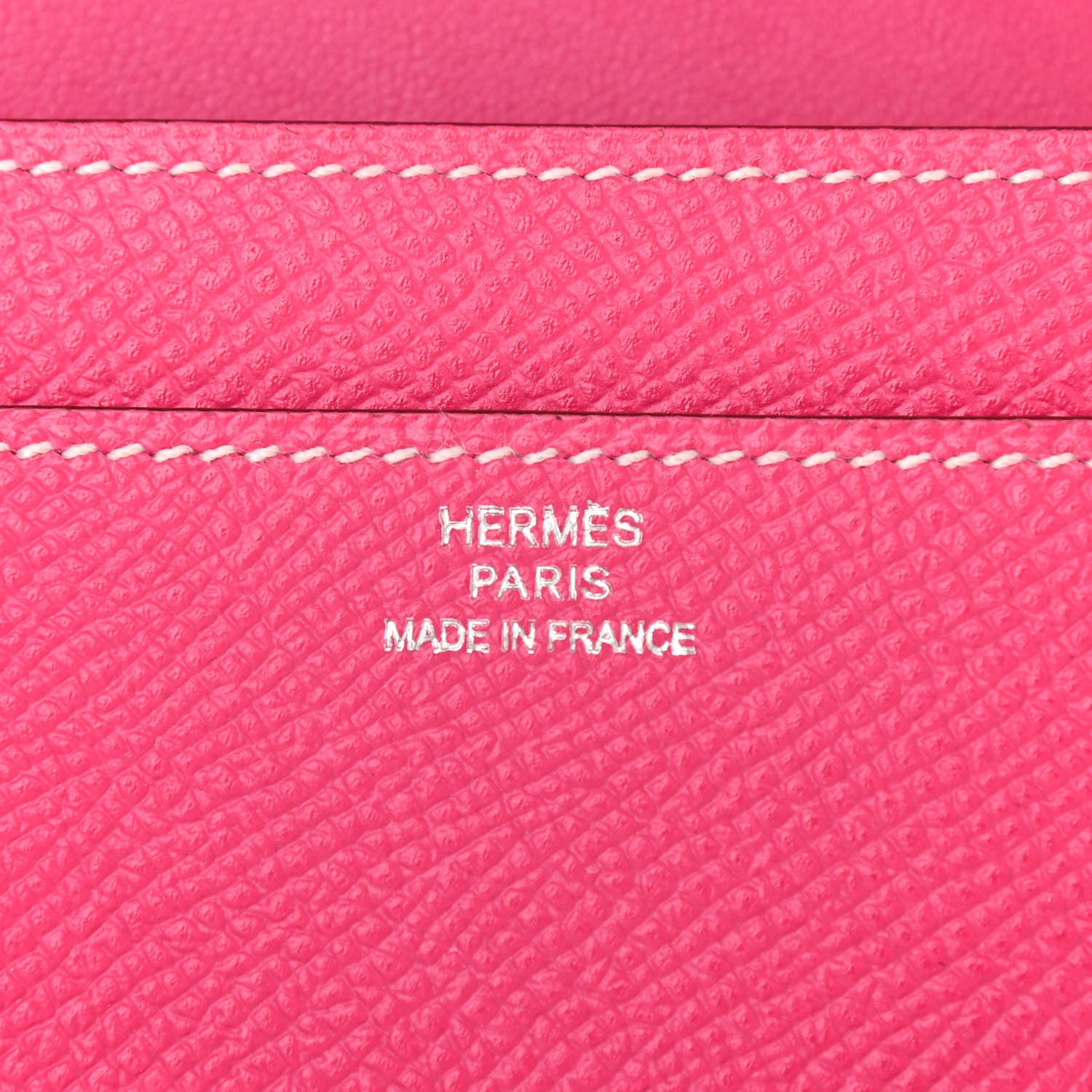 Hermes Epsom Constance Long Wallet Rose Tyrien 6 of 10
