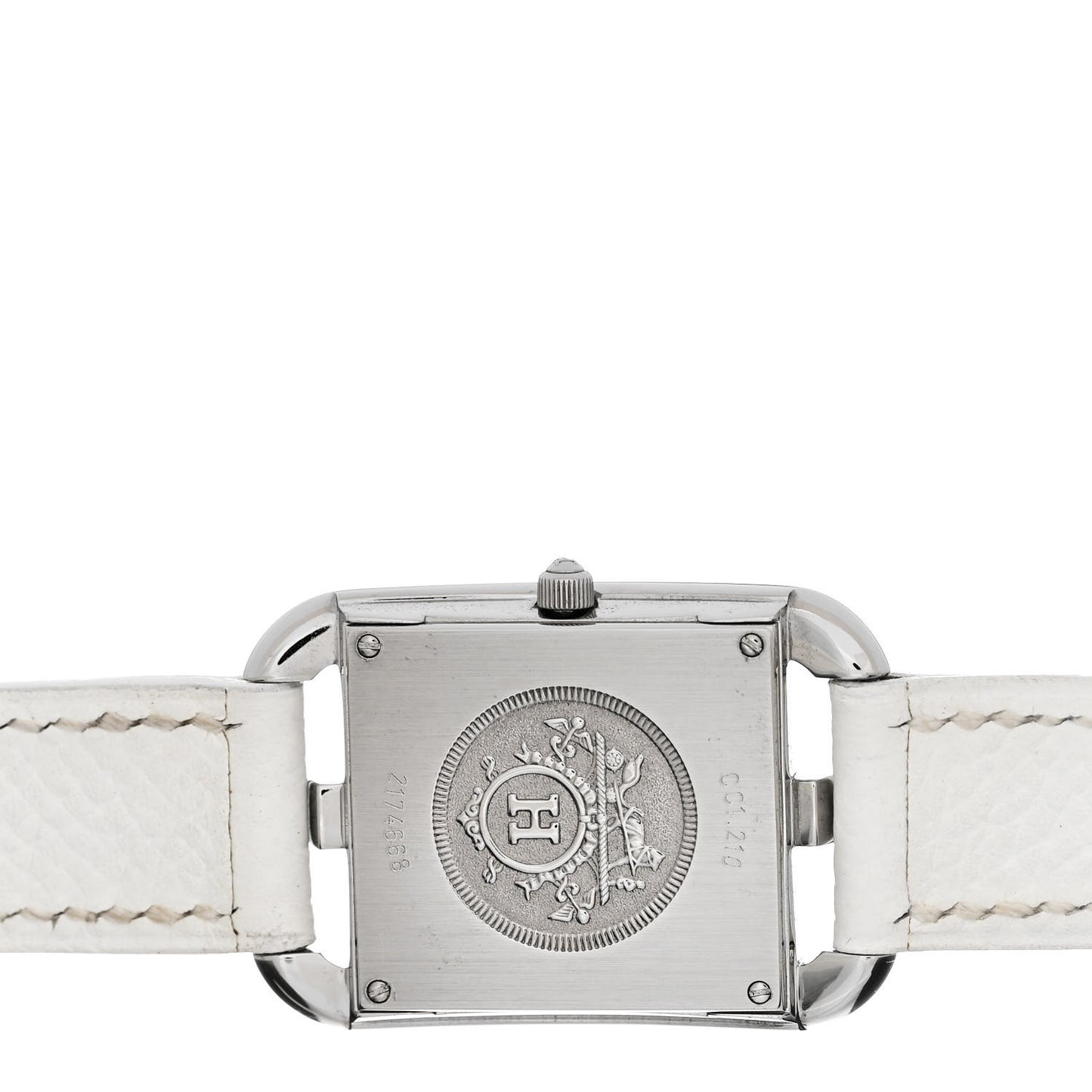 Stainless Steel Epsom 23mm Cape Cod Double Tour Quartz Watch Blanc