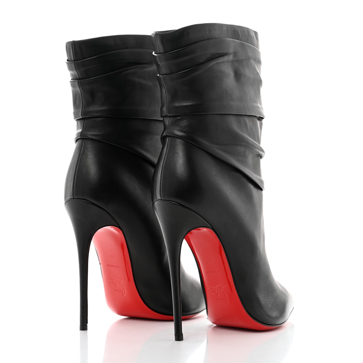 Calfskin Ishtar 120 Booties 37 Black