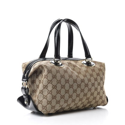 Gucci Monogram Small Full Moon Boston Black 3 of 12