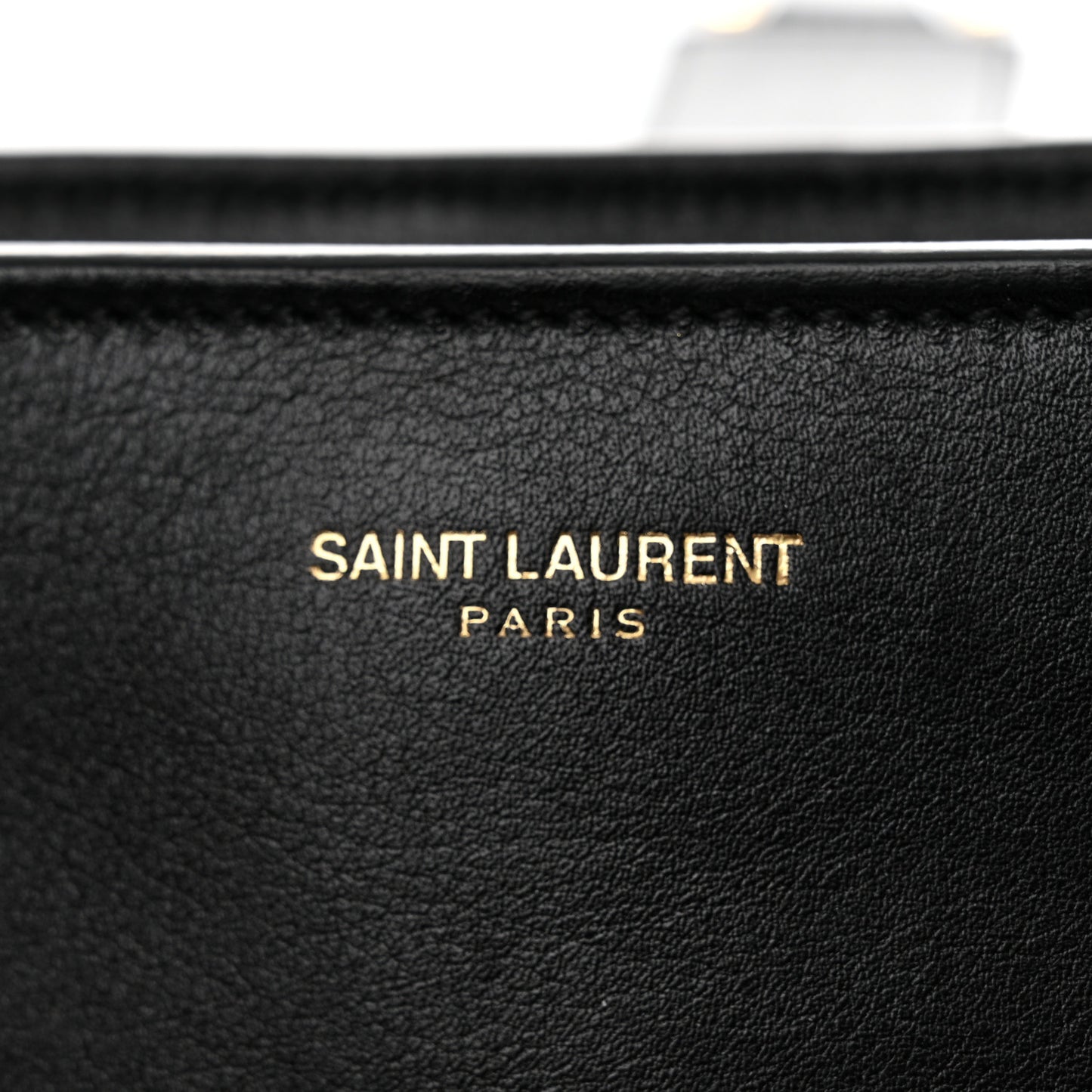 Smooth Calfskin Small Cabas Monogram Black