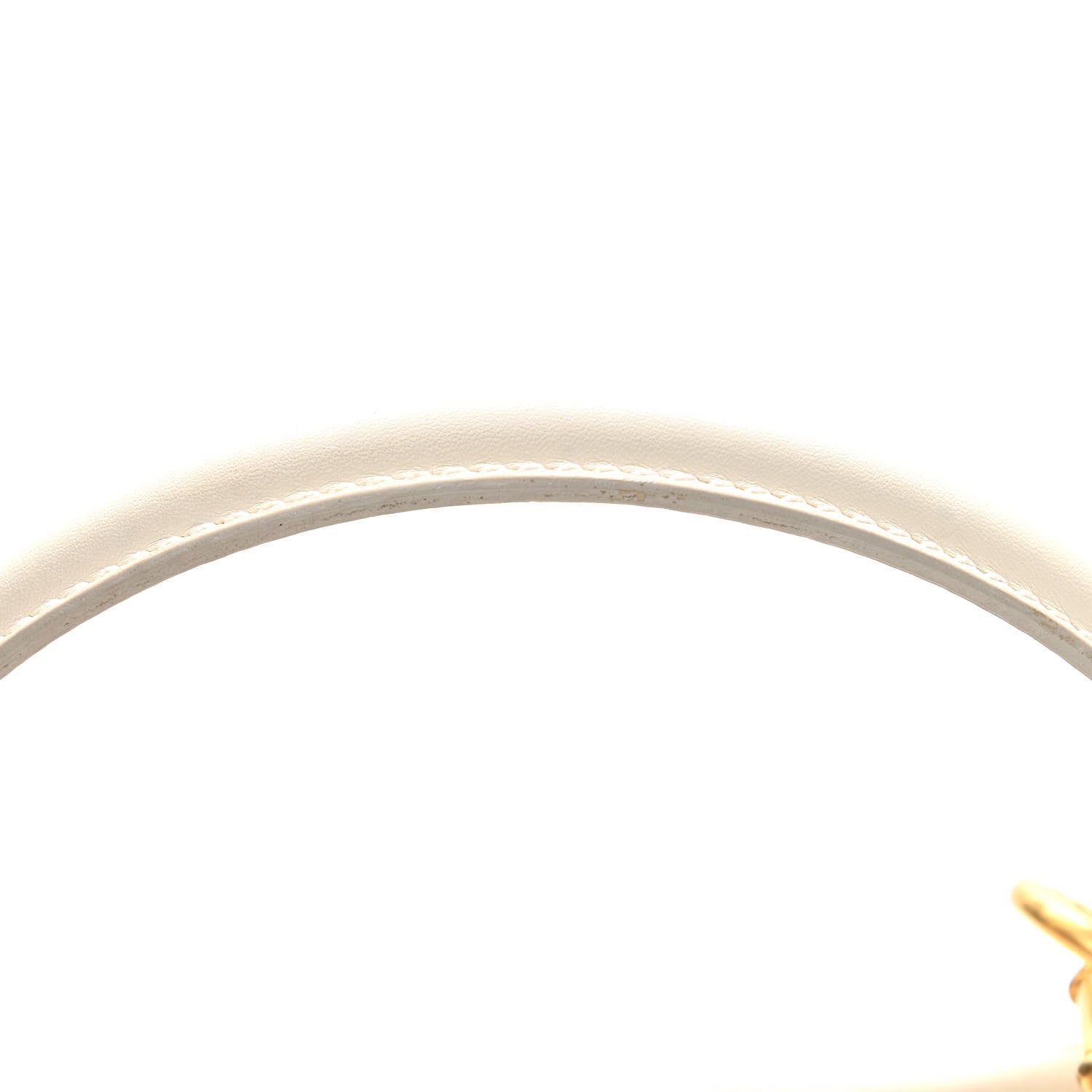 Fendi Nappa Medium Peekaboo Iconic Satchel White 12 of 13