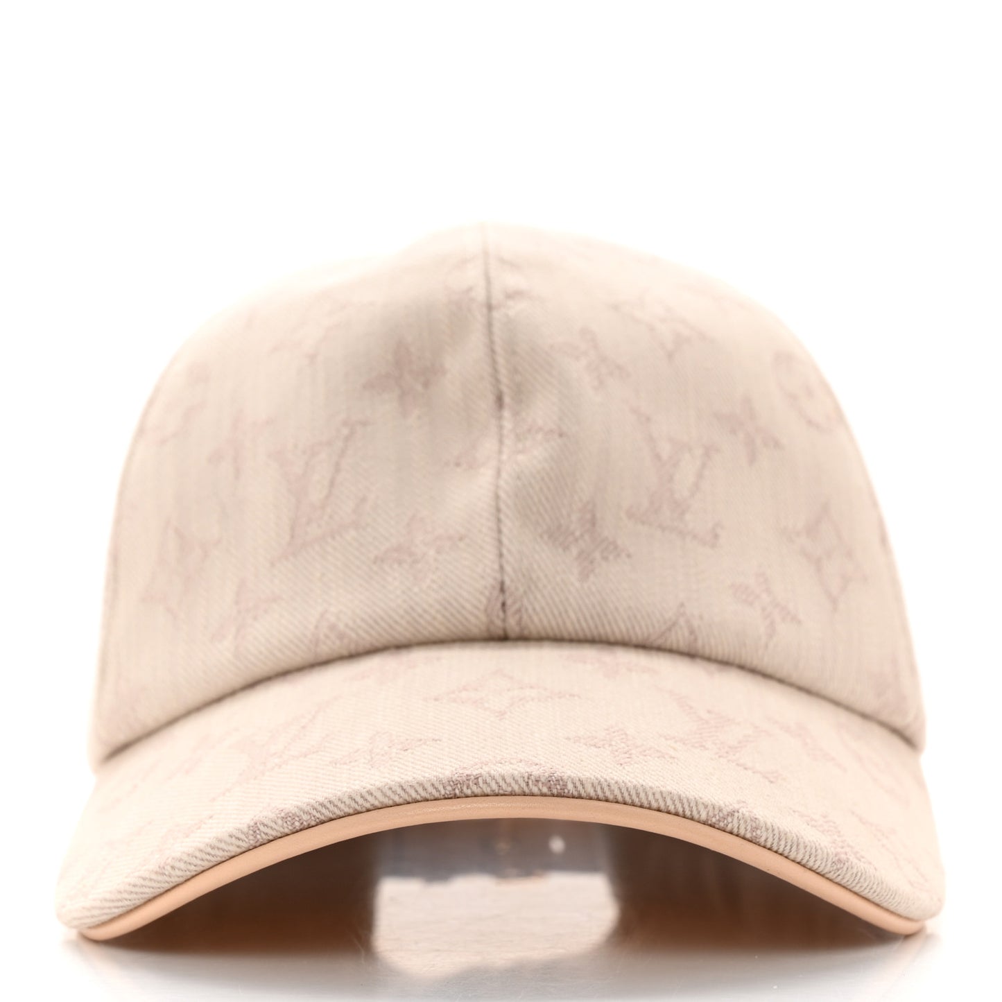 Cotton Monogram Jacquard Be My Cap L Beige