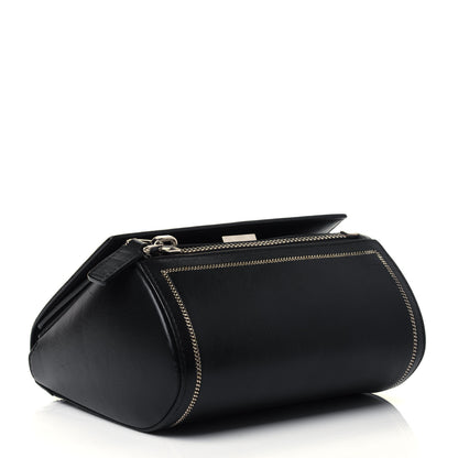 Givenchy Calfskin Chain Detail Mini Pandora Box Crossbody Bag Black 4 of 5