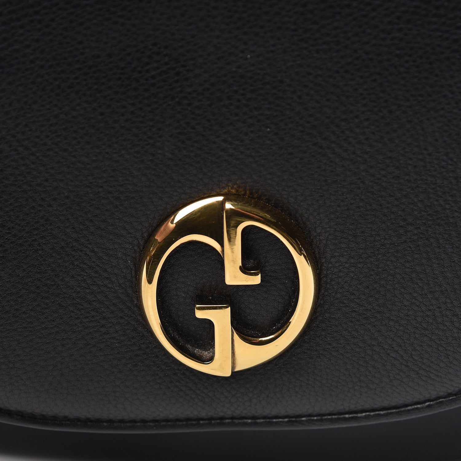 Gucci Cellarius Calfskin Medium 1973 Shoulder Bag Black 8 of 15