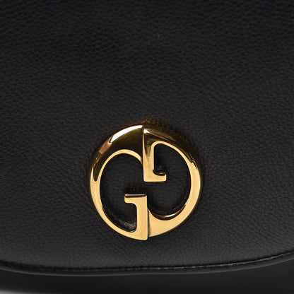 Gucci Cellarius Calfskin Medium 1973 Shoulder Bag Black 8 of 15