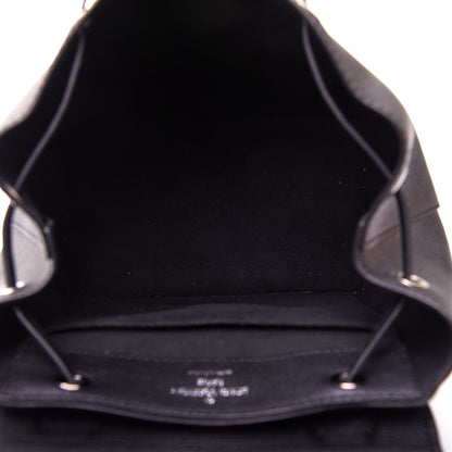 Louis Vuitton Calfskin Lockme Backpack Black 4 of 12