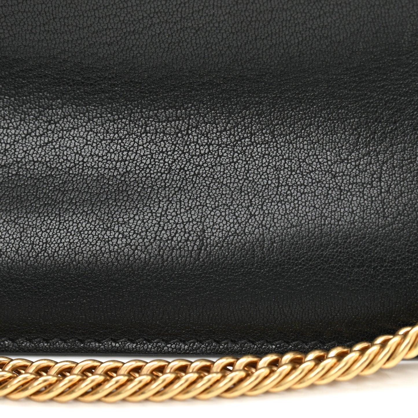 Goatskin Suede Small GV3 Shoulder Bag Black