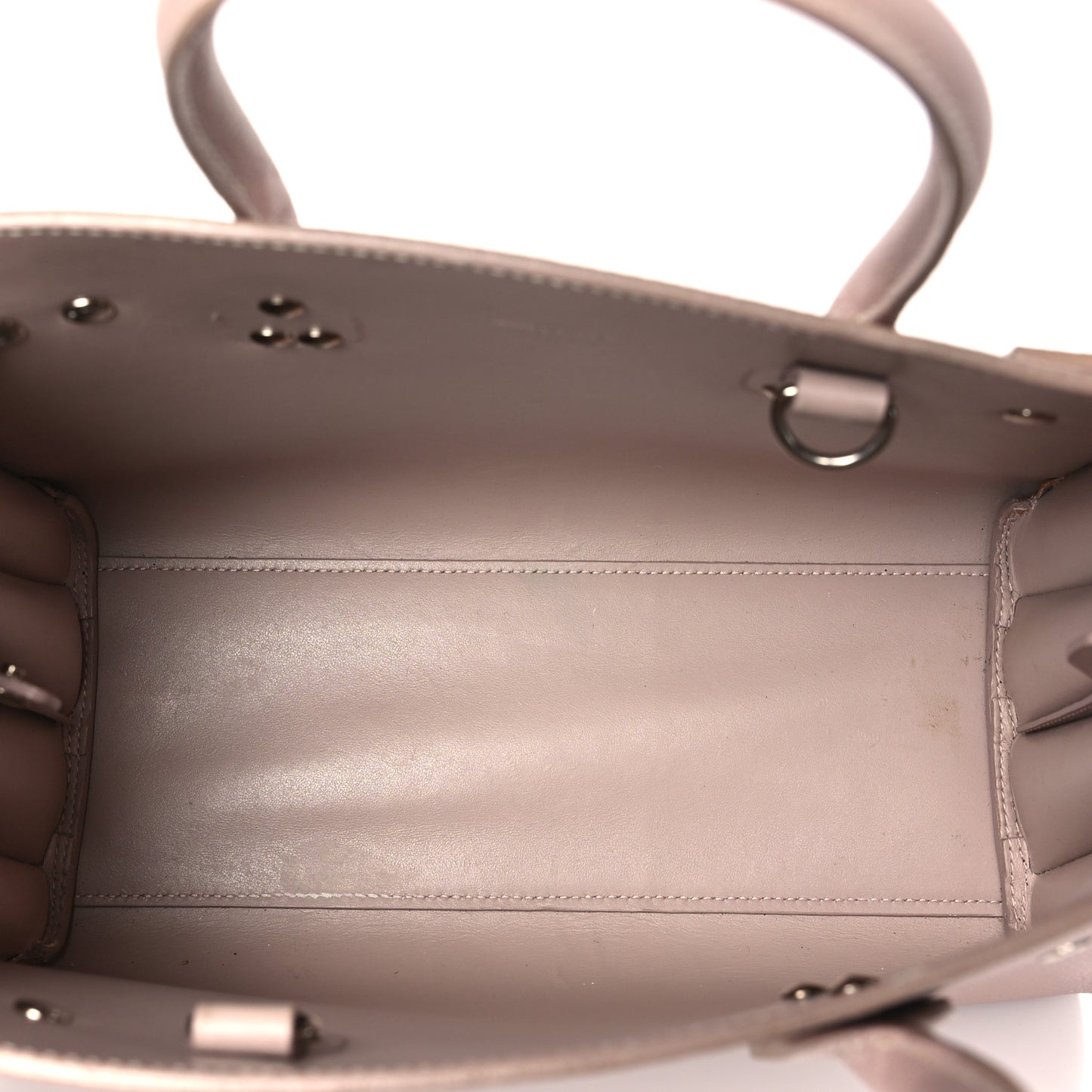 Grained Calfskin Baby Sac De Jour Souple Rose