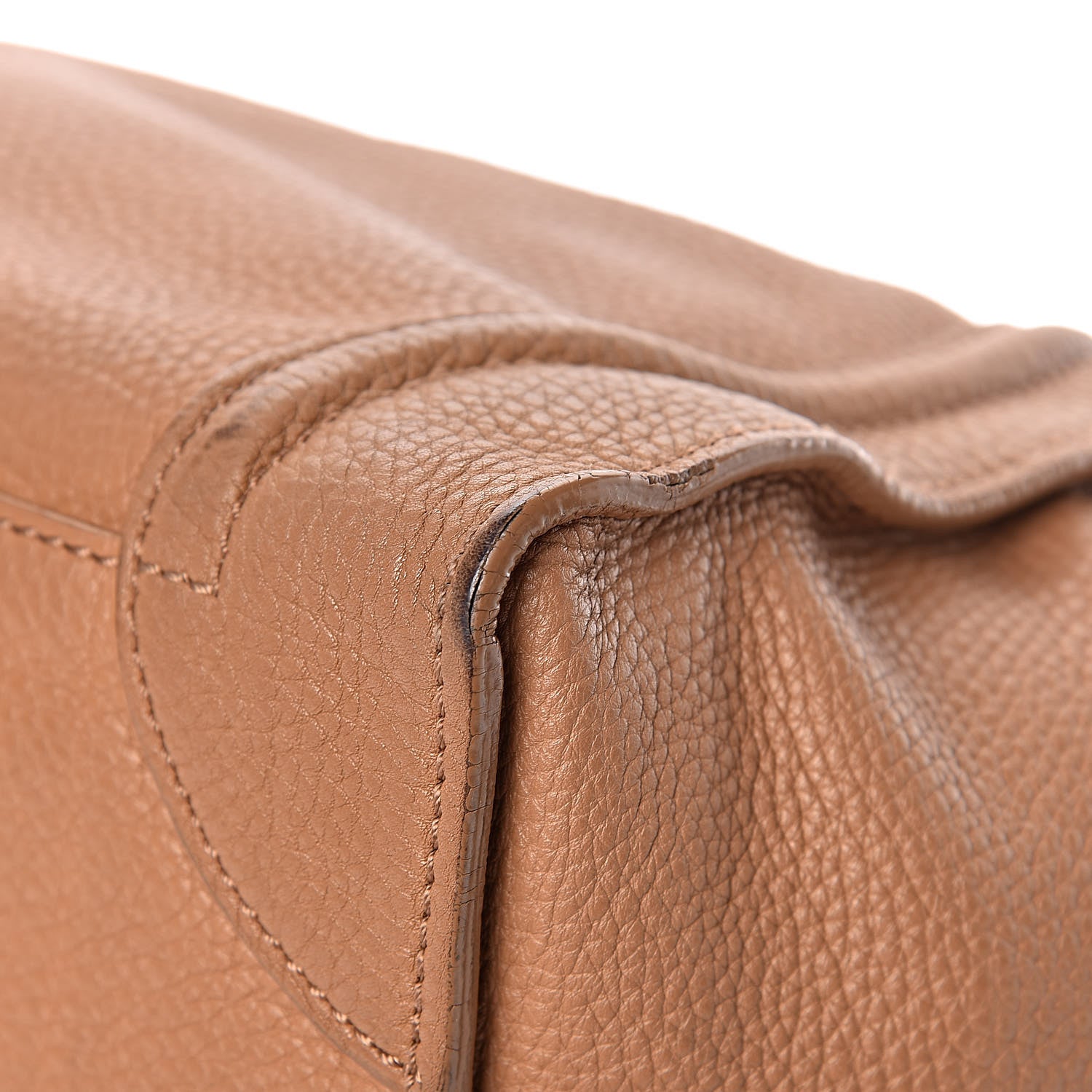 Celine Pebbled Calfskin Mini Luggage Camel 19 of 24
