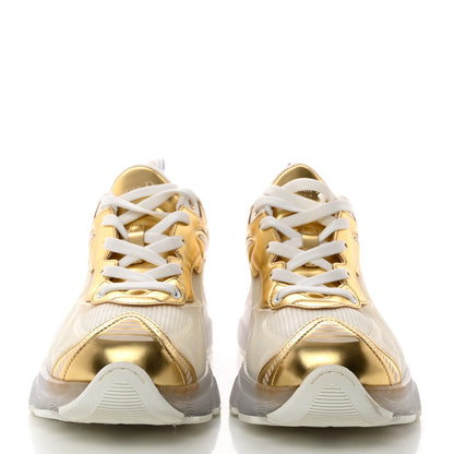 Christian Dior Matte Technical Fabric Mesh Dior Vibe Sneakers 41 White Gold 2 of 8