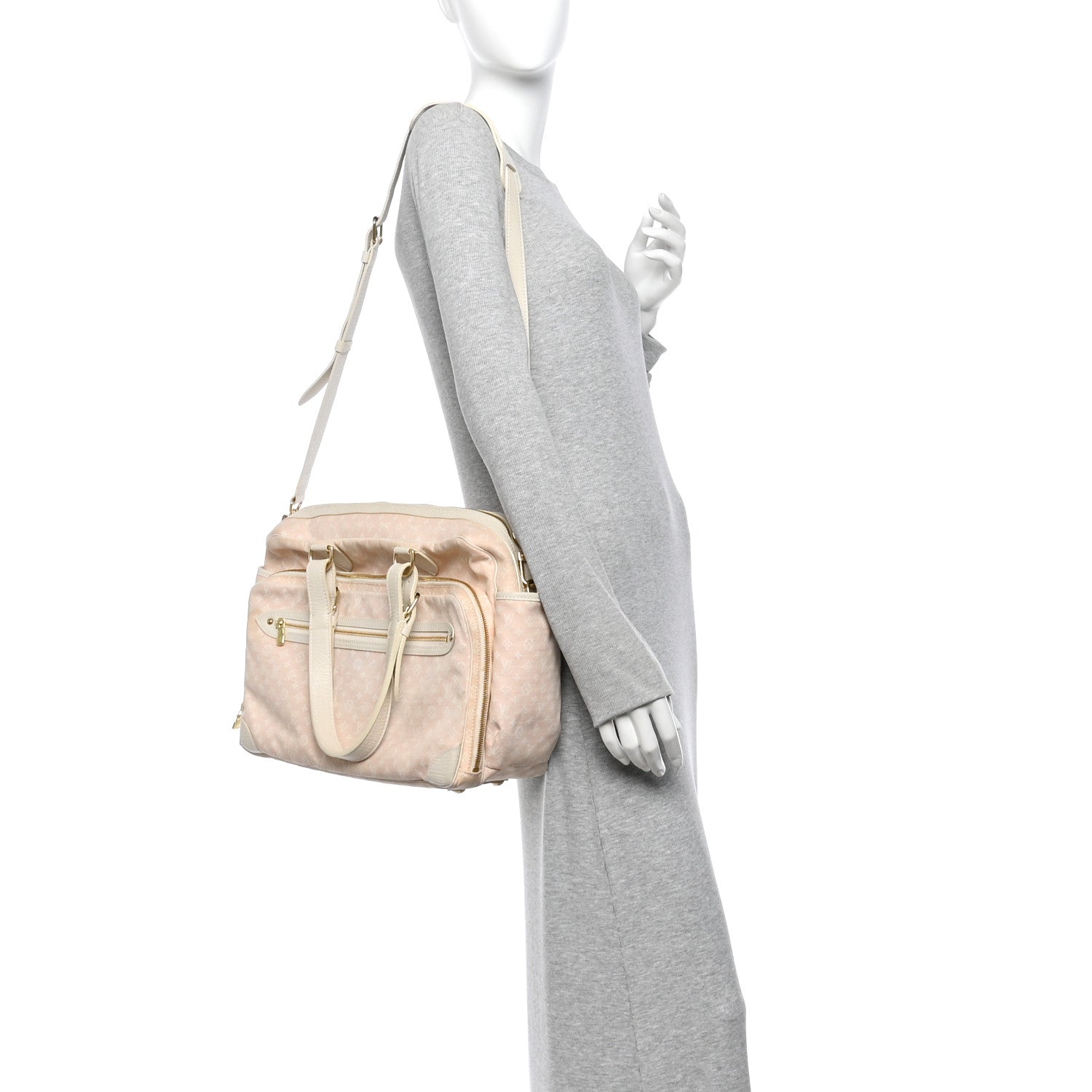 Louis Vuitton Mini Lin Sac a Langer Diaper Bag Rose 2 of 14
