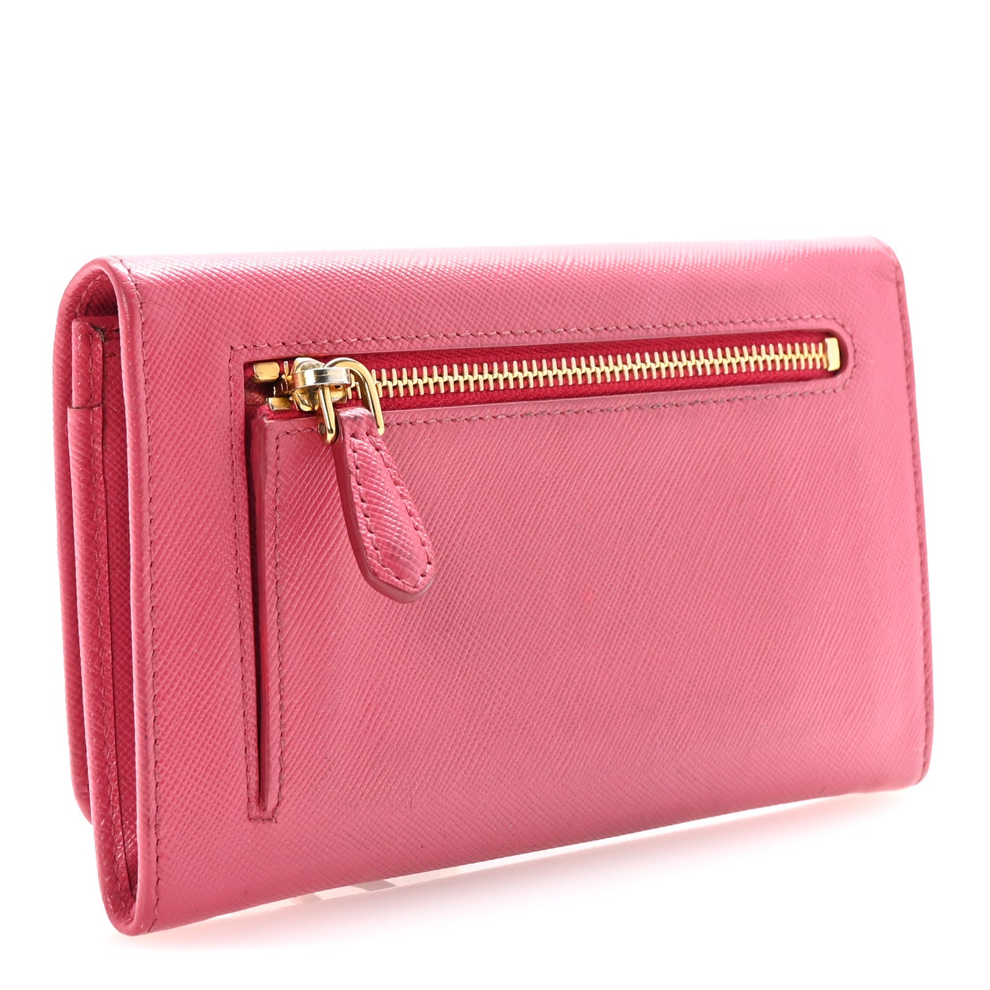 Saffiano Metal Wristlet Peonia