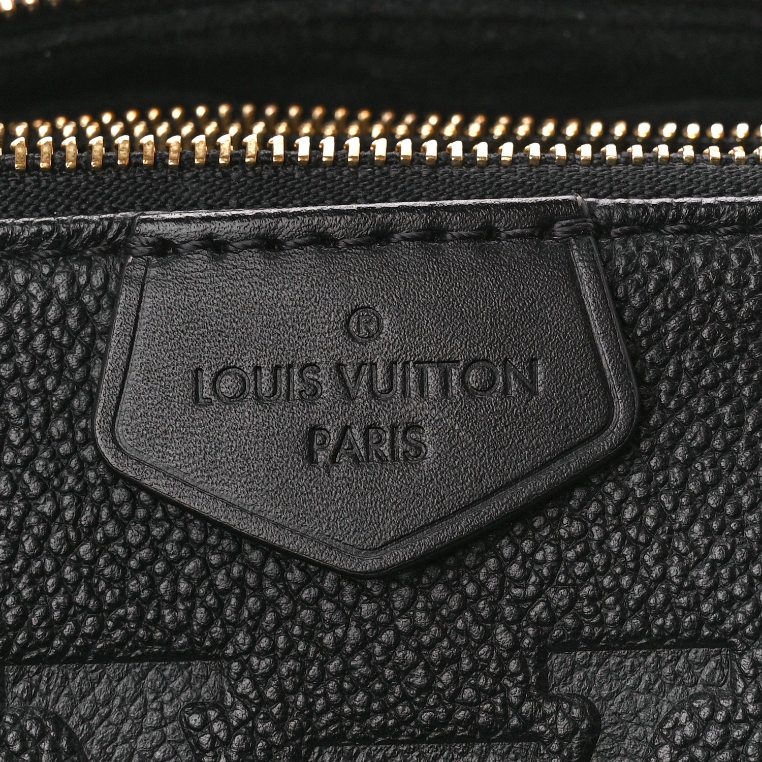 Louis Vuitton Empreinte Monogram Giant Multi Pochette Accessories Black 9 of 12