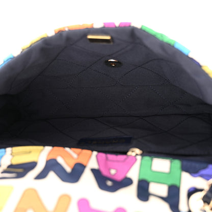 Chanel Printed Silk CC Small Single Flap Multicolor 5 of 10