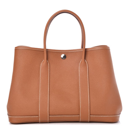 Hermes Epsom Garden Party 30 TPM Gold 1 of 7
