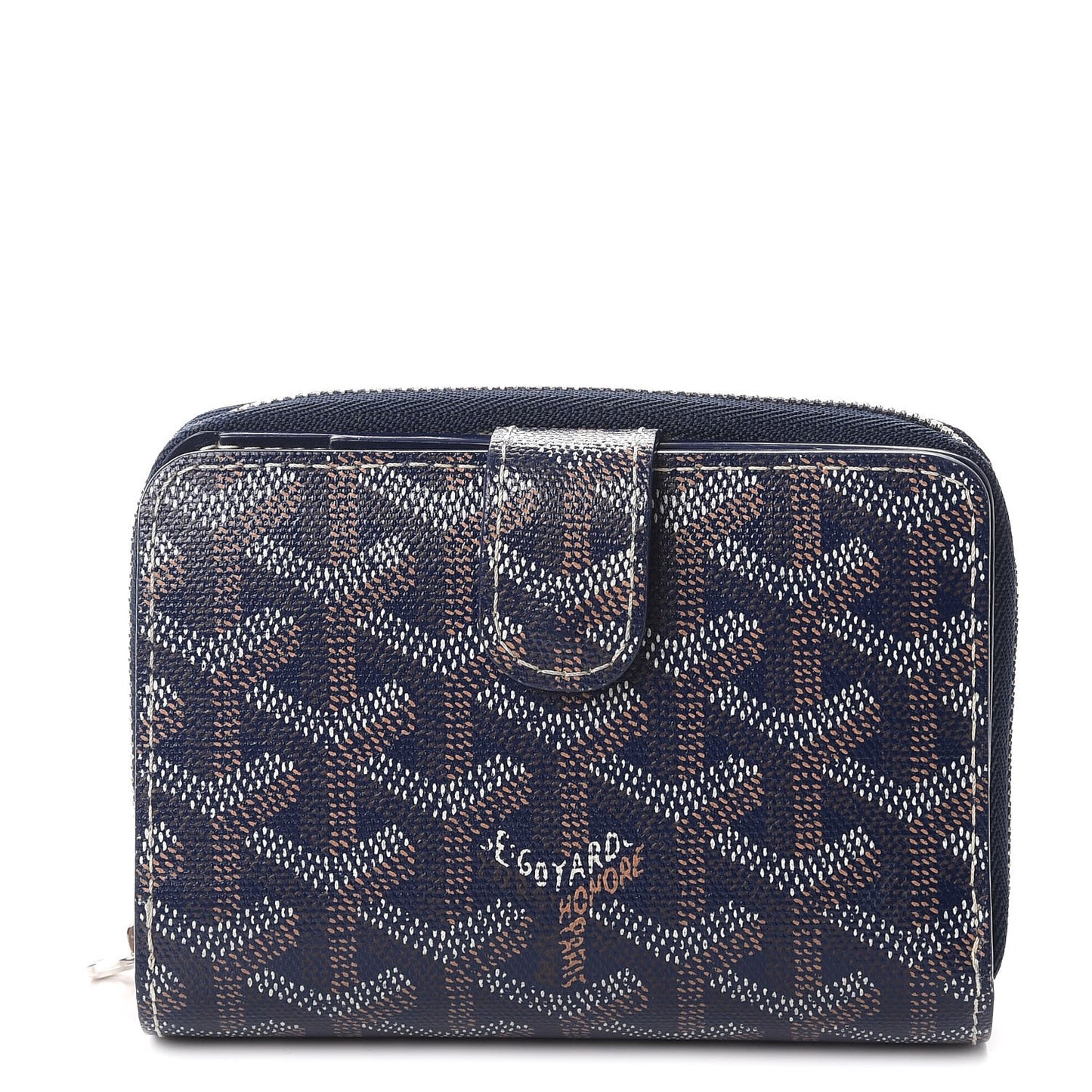 Goyardine Tuileries Wallet Navy