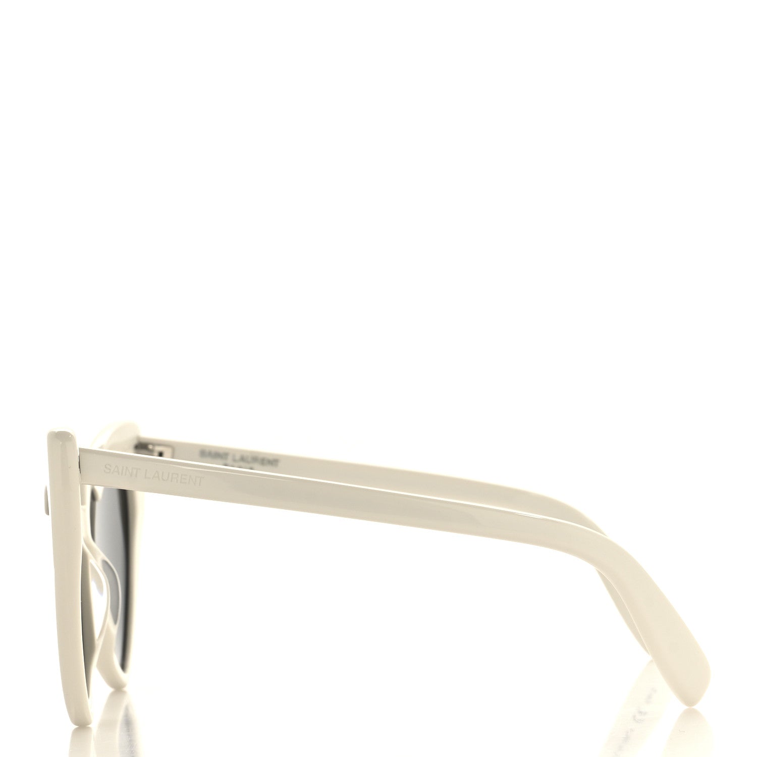 Saint Laurent Acetate Heart Frame Loulou SL181 Sunglasses White 3 of 7