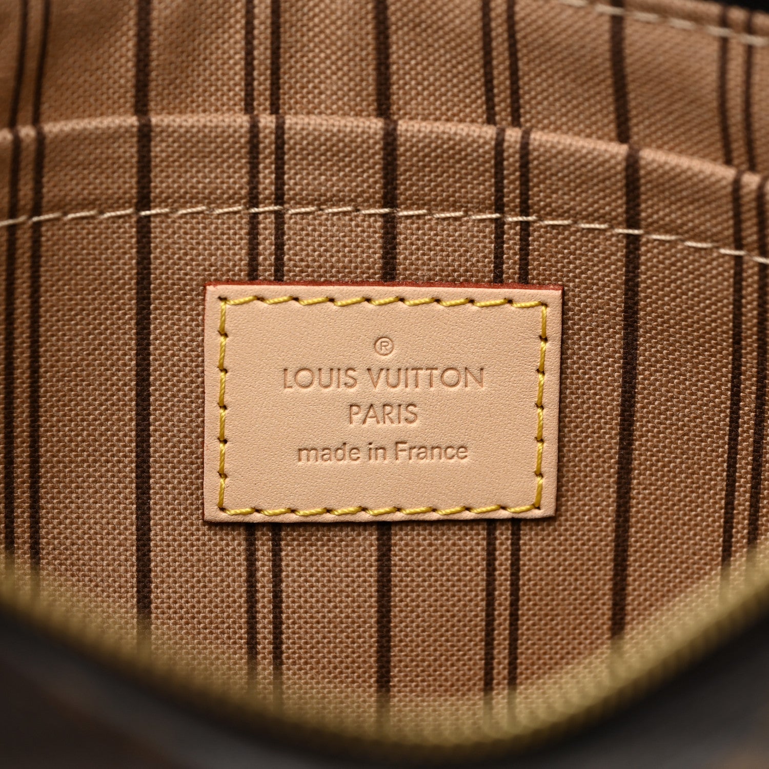 Louis Vuitton Monogram Neverfull MM GM Pochette 6 of 10
