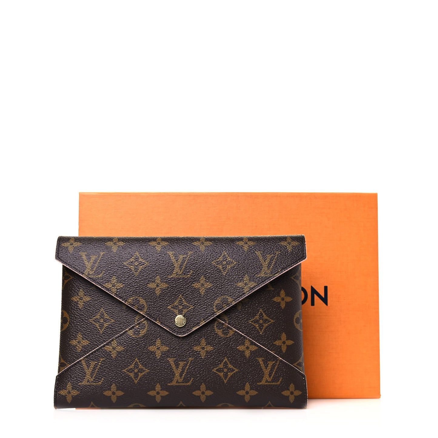 Monogram Large Kirigami Pochette Insert Rose Ballerine