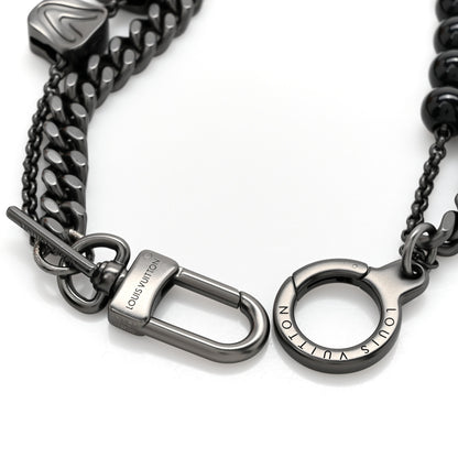 Louis Vuitton Ruthenium Vuitton Chain Belt 4 of 6