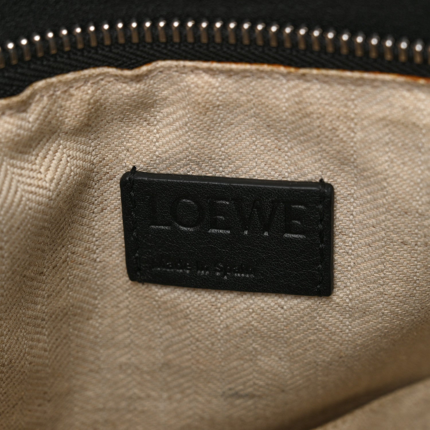 Loewe Calfskin Medium Puzzle Bag Black 6 of 12