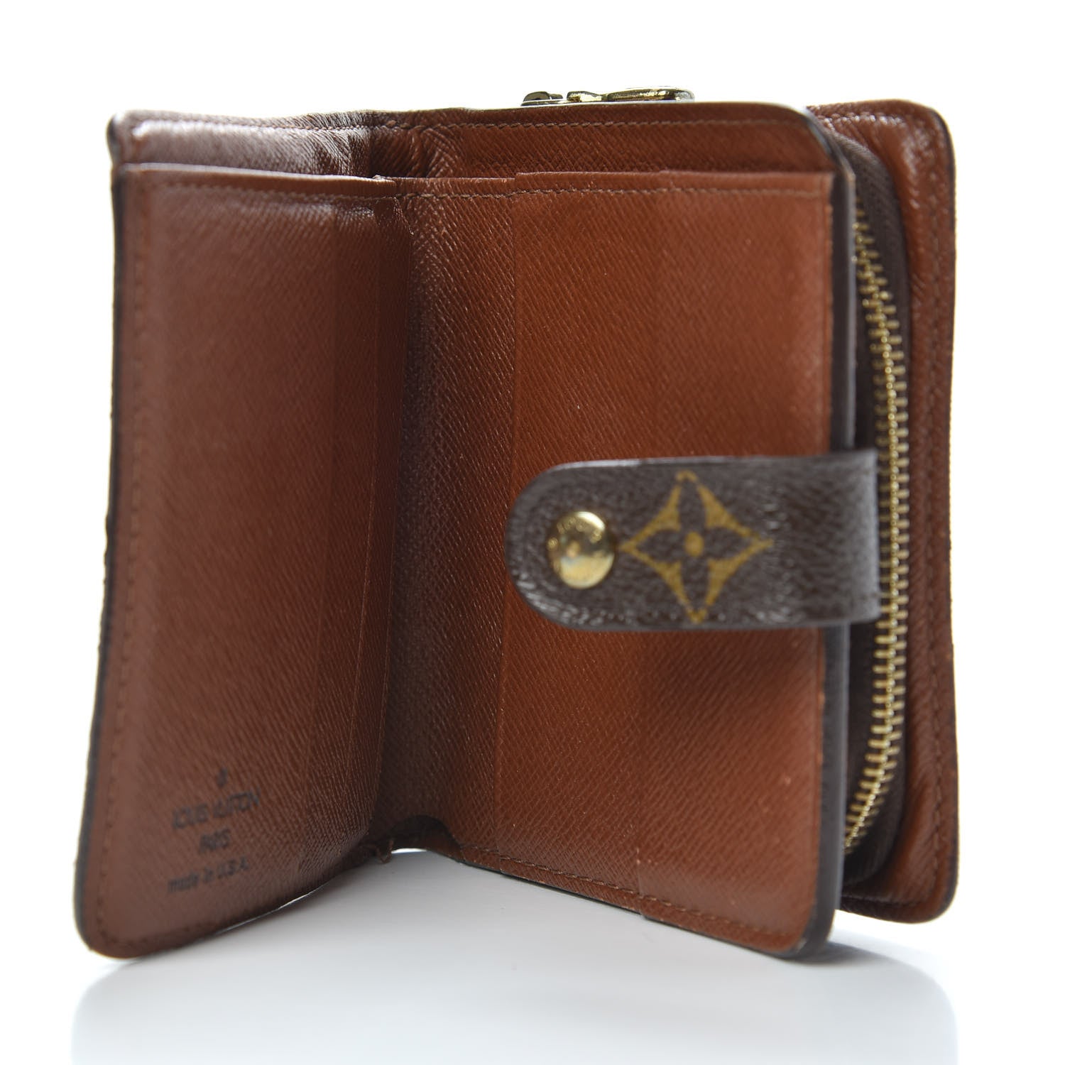 Louis Vuitton Monogram Compact Zippe Zipped Wallet 5 of 13